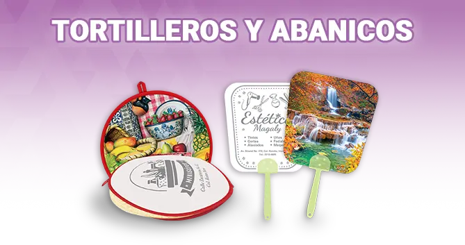 Tortilleros y abanicos