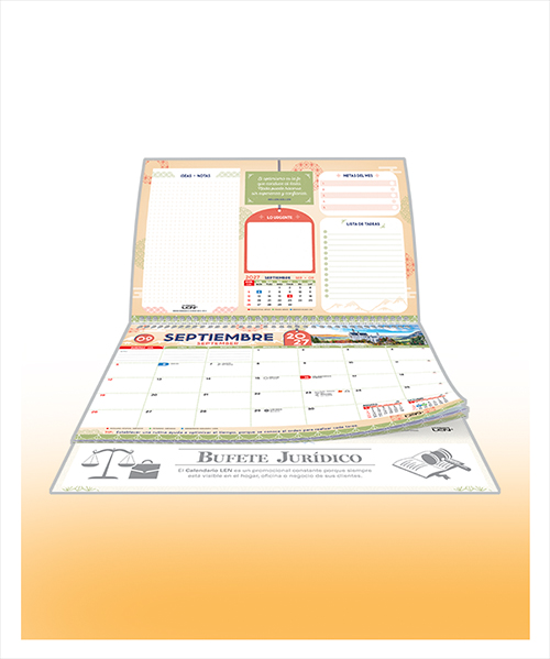 Planificador Mensual Serie PLp