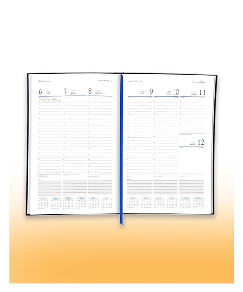 Agenda Ejecutiva Semanal Serie AGS